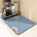 Flower Peony Drying Mat by Ljojo: Absorbent & Anti-Slip Table Mat for Cups & Decor