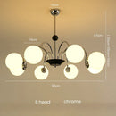 Luxury Retro Glass Chandelier for Living Room by Ljojo | French Home Decor Indoor Lighting