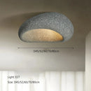 Modern LED Ceiling Light Fixture Minimalist Wabi Sabi Home Decor for Living Dining Bedroom by Ljojo