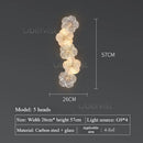 Ljojo French Luxury Living Room Wall Light 2025 Creative Flower Bedroom Decor Bedside Lamp