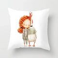 Cute Panda Cartoon Pillowcase for Home Decor and Comfort by Ljojo