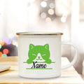 Enamel Dog Mom Custom Mug - Ljojo Dog Lovers Tea Cup Best Gift