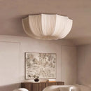 Nordic Wabi Sabi Fabric Pendant Light Chandelier for Living Room by Ljojo