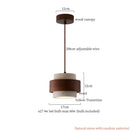Japanese Wabi-sabi LED Stone Pendant Light for Home Decor | Square Columnar Shape Chandelier