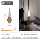 Christmas Tree Night Light Premium Solid Wood Desk Lamp USB Charging - Ljojo