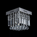 Ljojo LED Crystal Ceiling Lamps for Living Room Bedroom Dining Modern Minimalist Lighting