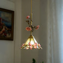French Style Pendant Light Atmosphere Rose Blossom Retro Art Home Pendant Light by Ljojo