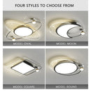 LED Ceiling Lamp Modern Nordic Moon Design Remote Control Light Fixture Ljojo