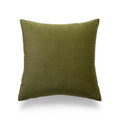 Embroidered Green Cushion Covers 45X45 - Ljojo Plush Throw Pillow for Sofa Décor