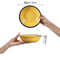 Ljojo Melamine Enamel Rice Bowl Set