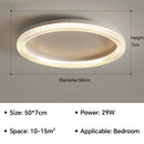 Nordic Led Ceiling Light for Bedroom Living Room Dining Room by Ljojo