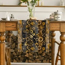 Abstract Klimt Table Runner by Ljojo - Dining & Party Decoration