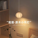 Guanpu Log-Style Bedside Chandelier: Ljojo Art Decorative Master Bedroom Light
