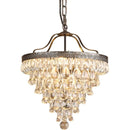 Crystal Chandelier Pendant Light for Dining Room Decor by Ljojo