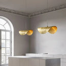 Ljojo Lotus Leaf Chandelier Pendant Lamp for Kitchen Living Dining Room