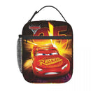 Ljojo Lightning Mcqueen Car Sally Lunch Bag - Portable Thermal Cooler Lunch Box