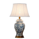 Ljojo Luxe Ceramic Table Lamp for Living Room and Bedroom Décor