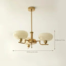 Nordic Vintage Silver LED Pendant Light for Living Room Dining Bedroom by Ljojo