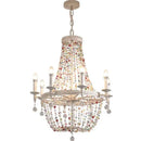 French Style Crystal Led Pendant Light for Stairs by Ljojo