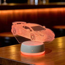 Car Light Party Supplies Racing Night Light Gift Multi Color Changing Night Light - Ljojo