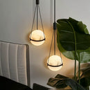 Nordic Luxury Marble Ball Pendant Lights | Minimalist LED Chandelier by Ljojo