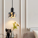Ljojo Marble Pendant Lamp: Luxury Natural Stone Chandelier for Bedroom, Living, and Dining Room