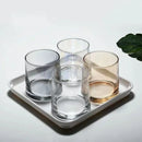 Ljojo 270ML Glass Mug - Modern Simple Style for Tea, Coffee, Juice & Water