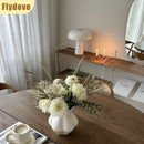 Ljojo Marble Desk Lamp: Luxe Designer Decor for Bedroom, Living Room, Study, Hotel