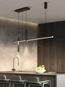Modern Simple LED Chandelier for Dining Room by Ljojo | Designer Pendant Lamps Home Decor