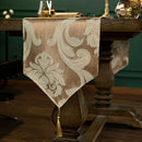 Ljojo Luxury Embroidered Jacquard Table Runner for Home and Restaurant Tables