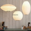 Italian Silk Cloth Pendant Lights Modern Lamps - Ljojo