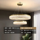 LED Modern Crystal Chandelier | Italian Luxury Bedroom Ceiling Light by Ljojo