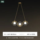 Nordic Bubble Waves LED Pendant Light Cream Chandelier for Home Decor by Ljojo