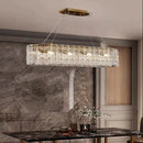 Ljojo Modern Glass Chandelier Lamp Luxury Home Decor Lighting Living Room