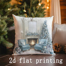 Christmas Pillow Covers Collection by Ljojo: Festive Digital-Printed Cushion Covers for Sofa, Bedroom, or Car