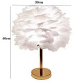 LED Flower Design Glass Table Lamp for Bedroom - Romantic Pastoral Reading Light by Ljojo