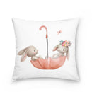 Easter Bunny Polyester Throw Pillow for Home Decor Sofa by Ljojo