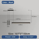Nordic Led Ceiling Chandelier Dimmable Pendant Lamp for Living Room by Ljojo