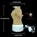 Dreamy Dolphin 3D Night Light - Soft Warm LED, USB Powered for Bedroom Decor - Ljojo