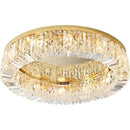 Modern Crystal Ceiling Lamp - Restaurant Led Lighting - Piano-key Style - Living Room Decor by Ljojo