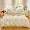Ljojo 2025 Spring Summer Quilt Cover Set 13070 High-Count Cotton Bedding