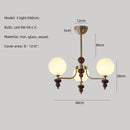 French Nickel Led Chandelier Living Room Wabi Sabi Wood Pendant Lights European Home Decor Hanging Lamp Luminarias Lighting - Ljojo