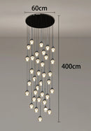 Ljojo LED Chandeliers Hanging Light Modern Pendant Lamps for Living and Dining Room