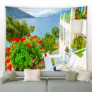 Ljojo 3D Flower Wall Tapestry Garden Poster for Living Room Bedroom Decor