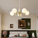 Ljojo LED Pendant Light: Modern Nordic Chandelier for Living Room, Bedroom, and Restaurant Lighting