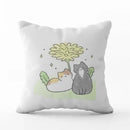 Cute Cat Pillowcase by Ljojo: Modern Design Home Decor Cushion Cover for Sofa