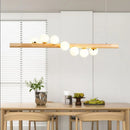 Ljojo Milk White Glass Balls Pendant Chandelier LED Lighting Fixture