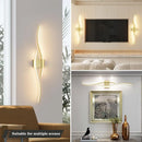 Ljojo Luxury Minimalist Wireless Wall Light, Rechargeable Sconce for Living Room & Bedroom