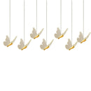 Ljojo Luxury Butterfly Spiral Chandelier for Home Decoration