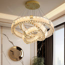 LED Crystal Chandelier for Light Luxury French Style Home Decor by Ljojo